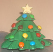 Chocolate christmas tree