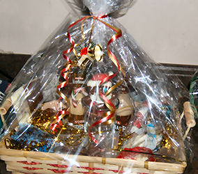 Chocolate gift basket