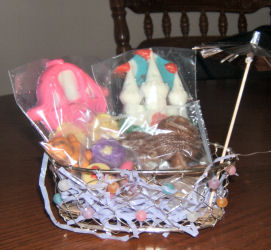 Chocolate gift basket