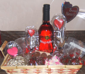 Chocolate gift basket