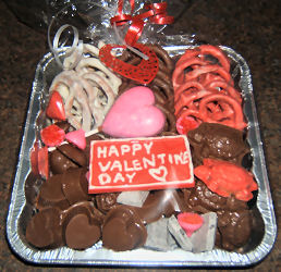 Chocolate gift basket